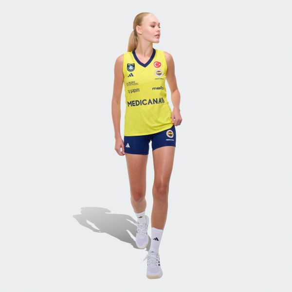 Sari Fenerbahçe Kadin Voleybol Formasi