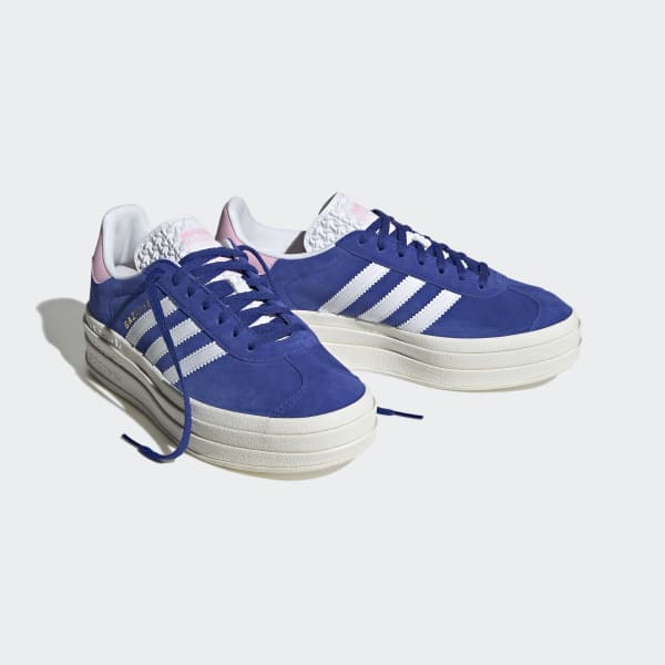 Zapatilla Adidas Gazelle Bold Rosa Mujer