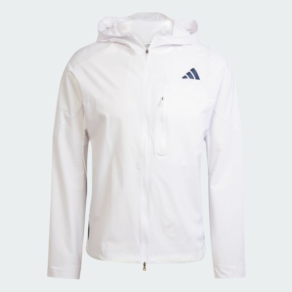 Vit Adizero Running Jacka