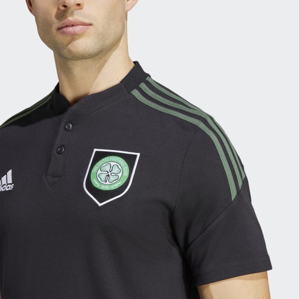 Black Celtic FC Condivo 22 Polo Shirt