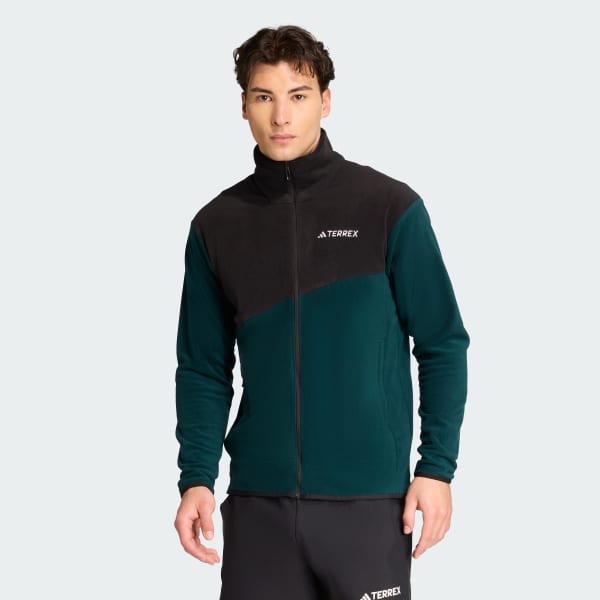 Green Terrex Multi Full-Zip Fleece Jacket
