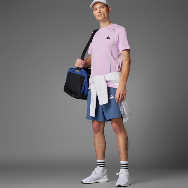 สีม่วง เสื้อยืด Tech Apparel