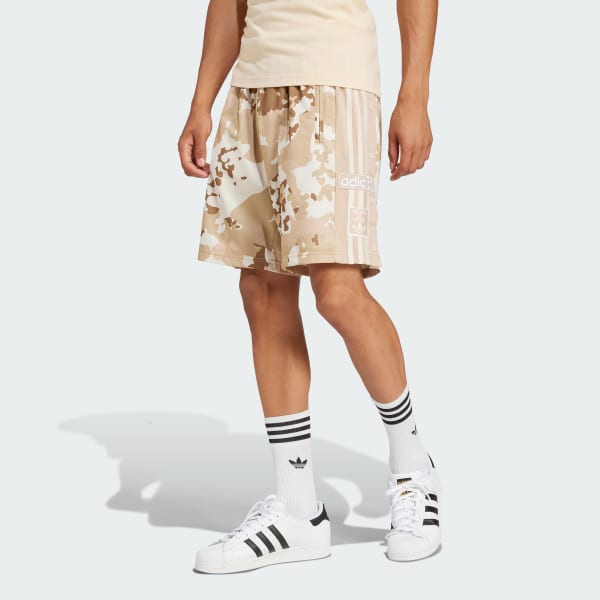 Beige Camo Shorts