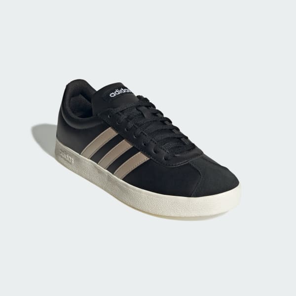 Black VL Court Base Shoes