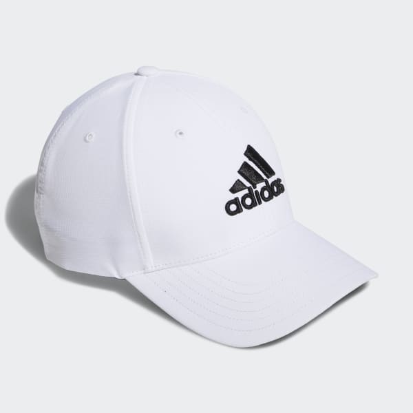 white adidas golf hat