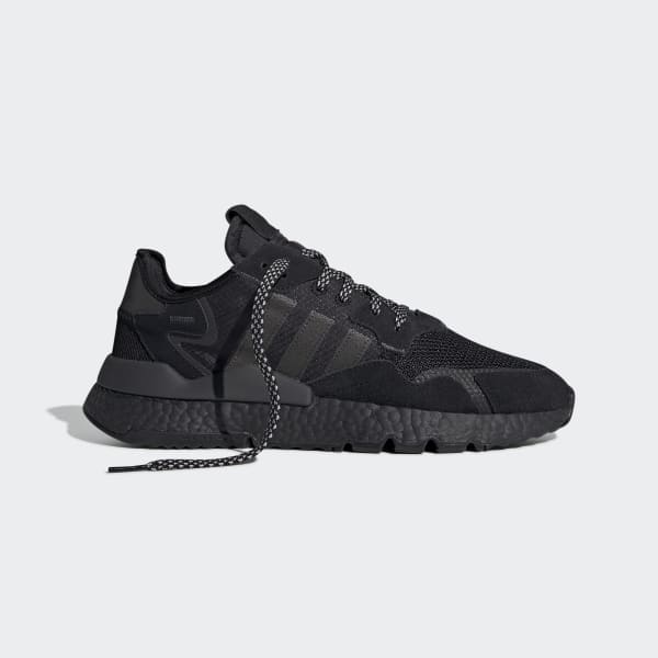 adidas Nite Jogger Shoes - Black 