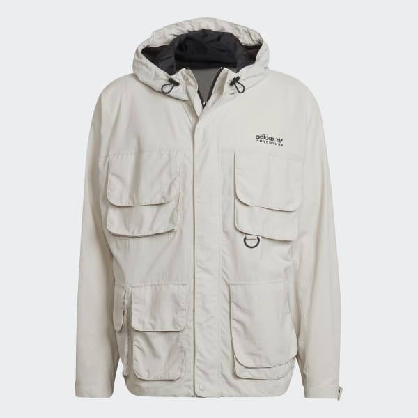 Beige 어드벤쳐 멀티 포켓 윈드브레이커 DI050