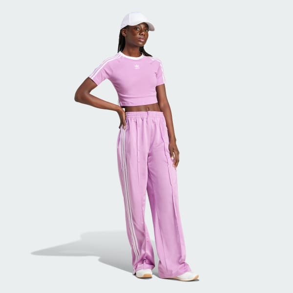 Purple Firebird Loose Track Pants