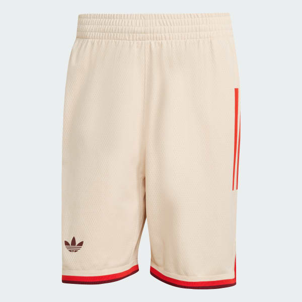 Beige FC Bayern München Basketball udebaneshorts
