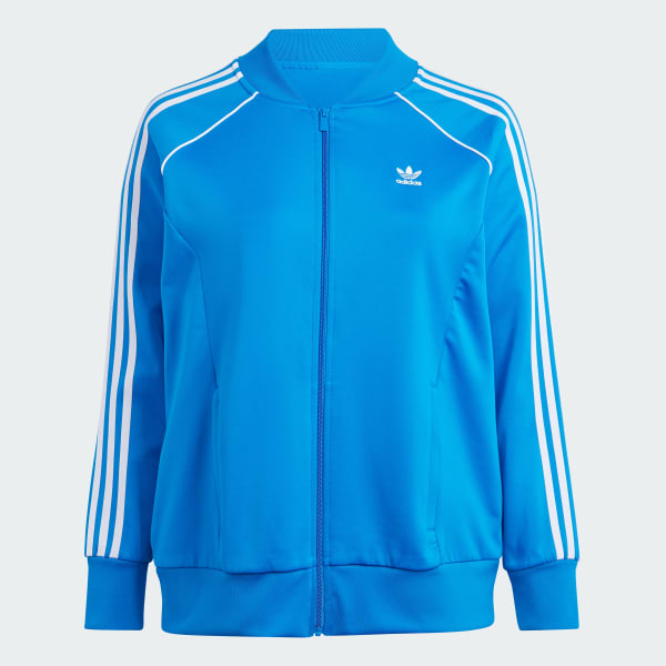 | SST Women\'s US | Jacket Adicolor (Plus - Classics Track Blue adidas Lifestyle Size) adidas