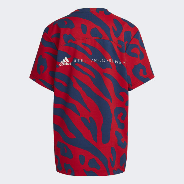 Vermelho T-shirt Arsenal FC x adidas by Stella McCartney DVY84