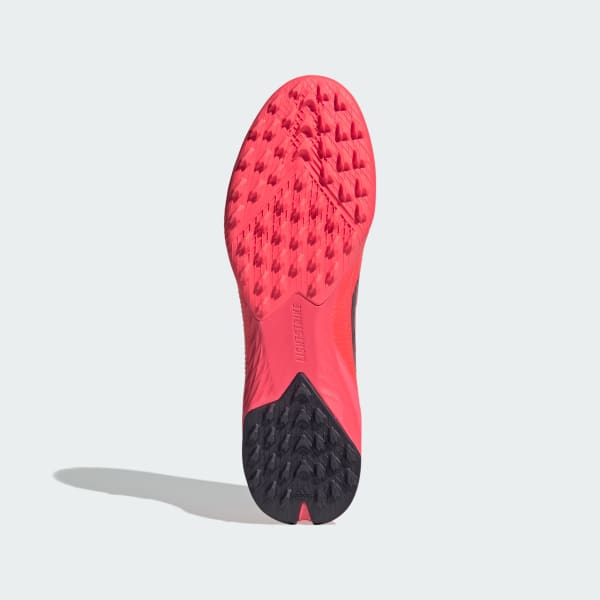 Rosado Zapatos de Fútbol F50 Pro Sin Cordones Pasto Sintético