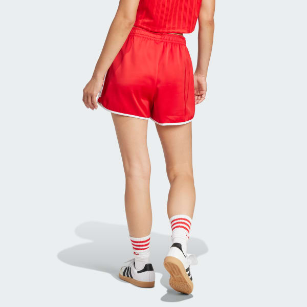 Vermelho Shorts Sprinter Adicolor Três Listras