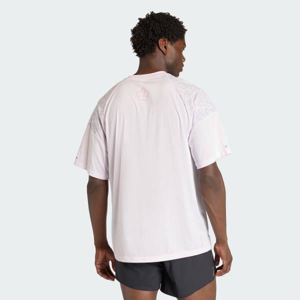 Pink Adizero Tokyo Running T-Shirt