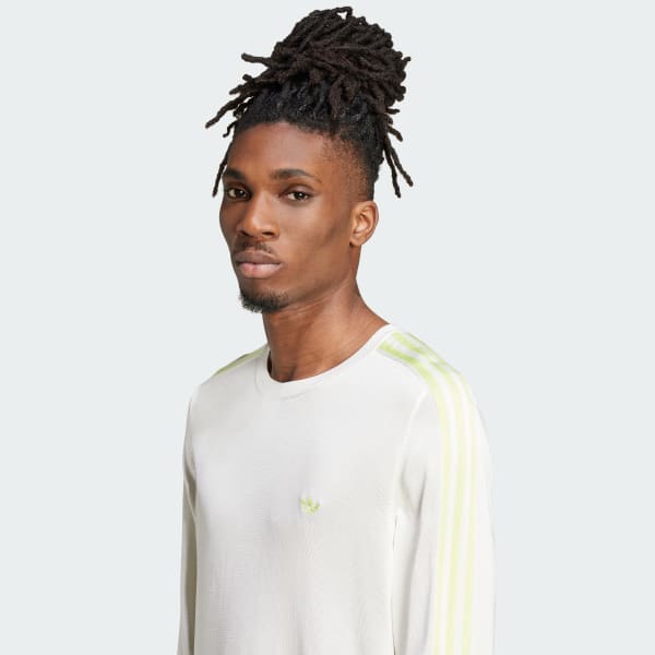アディダス ウェールズ・ボナー 長袖ニットTシャツ - ホワイト