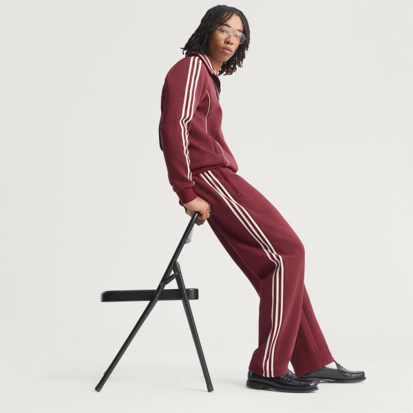 Burgundy 프리미엄 트랙 팬츠
