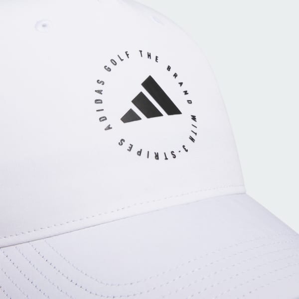 Blanco Gorra de Golf Performance