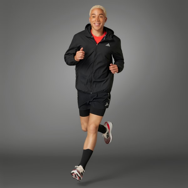 Svart Run It Jakke