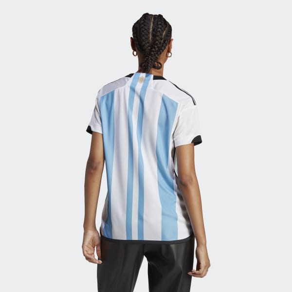 White Argentina 22 Home Jersey
