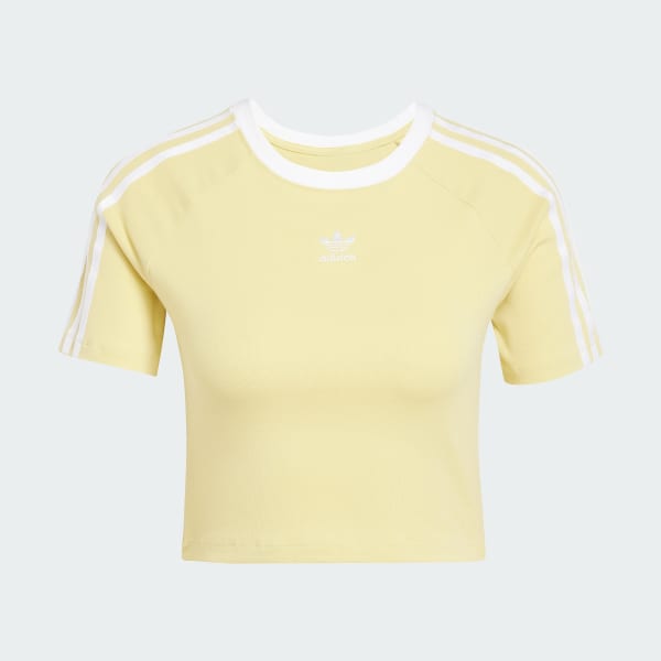 Yellow 3-Stripes Baby T-Shirt