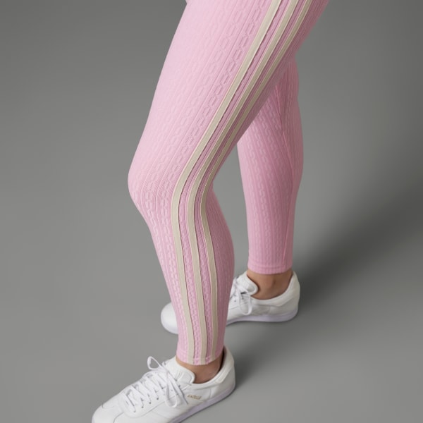 adidas Adicolor 70s Knit Leggings - Pink | adidas Canada
