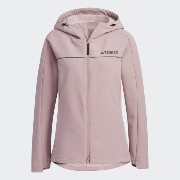 Fioletowy Utilitas Softshell Jacket