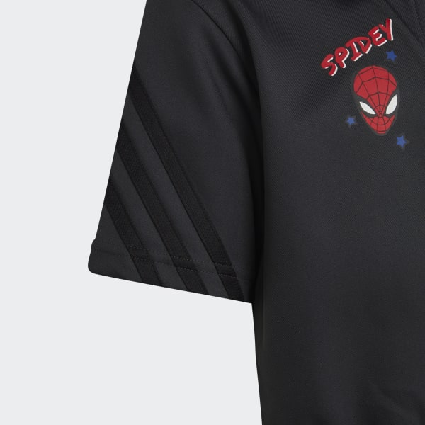 Grey adidas x Marvel's Spider-Man Bodysuit