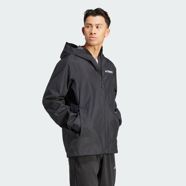 adidas Black Terrex adidas | Men\'s 2.5L - Jacket Hiking Multi | Rain.Rdy US