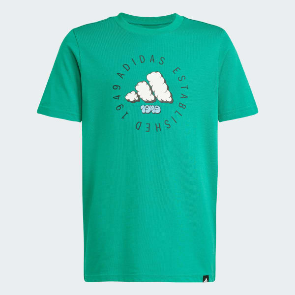 Green Fun Graphic Tee Kids