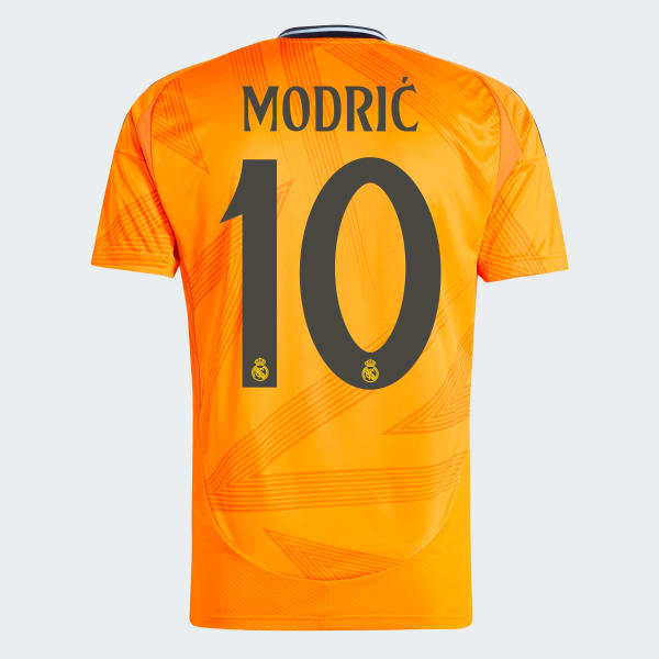 adidas Real Madrid 24/25 Away Jersey - Orange | Free