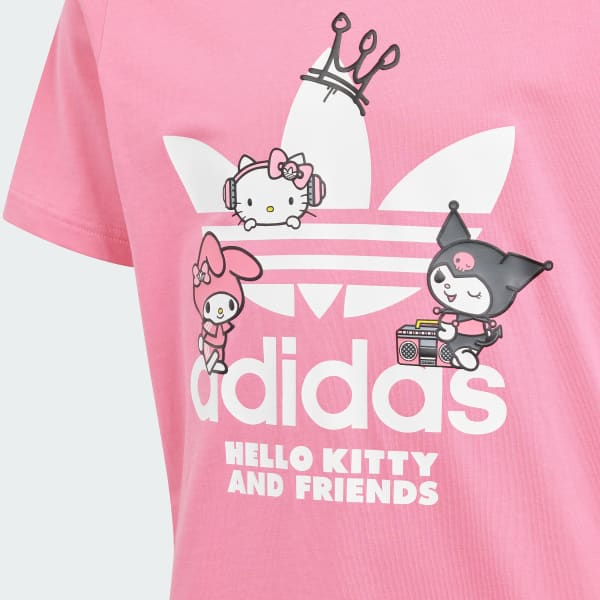 Pink adidas Originals x Hello Kitty Tee