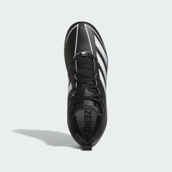 Zwart Adizero Electric.2 Speed Juice American Football Schoenen Kids