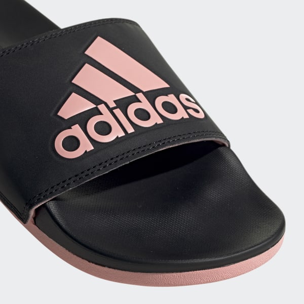 adidas pink sliders