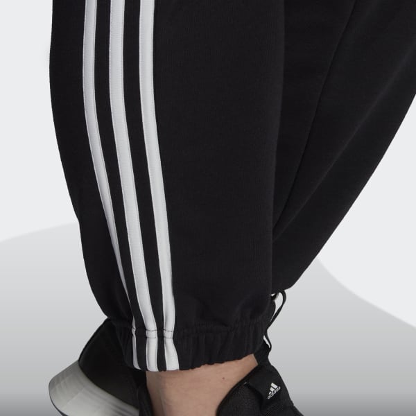 Risikabel træfning Gør alt med min kraft adidas Essentials Cotton 3-Stripes ventetøj bukser - Sort | adidas Denmark