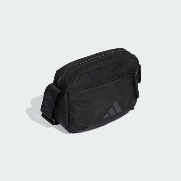 Black adidas 3 Bar Logo Festival Bag