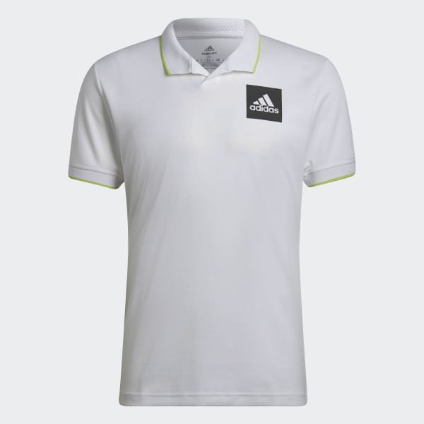 adidas Paris HEAT.RDY Tennis Freelift Polo Shirt - White | adidas India