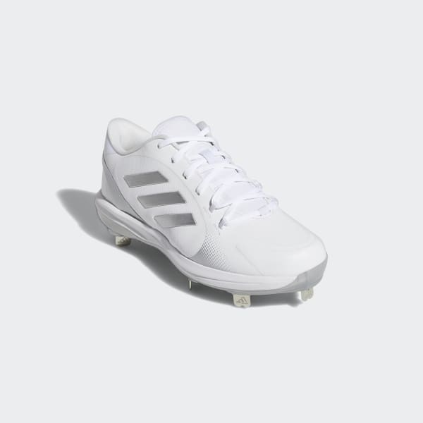 White PureHustle 2.0 Cleats
