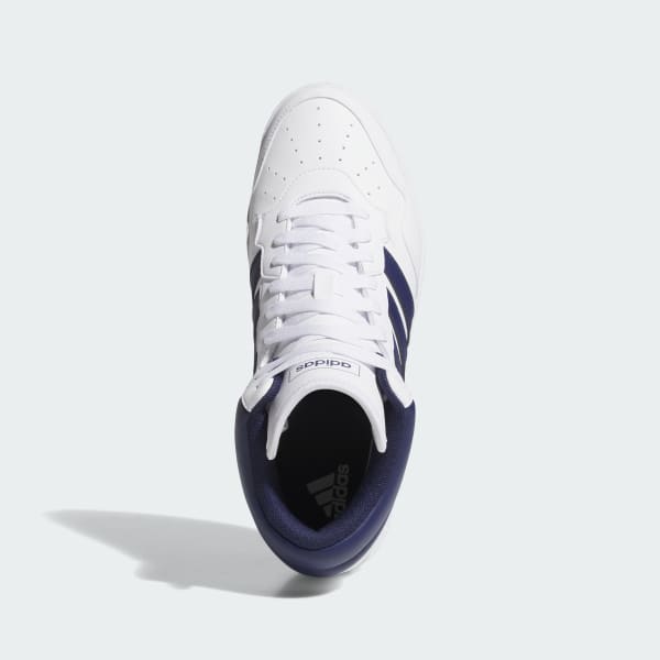 Blanco Zapatillas Hoops 4.0 Mid