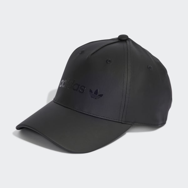 Black 새틴 베이스볼 캡