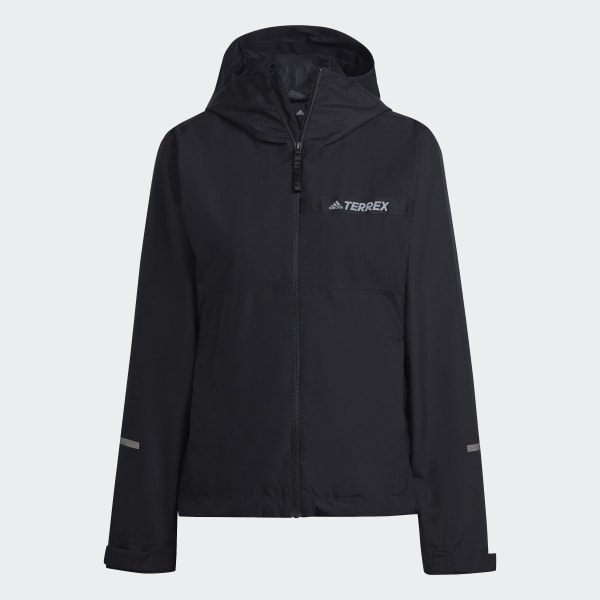 Schwarz TERREX Multi RAIN.RDY 2-Layer Regenjacke GY859
