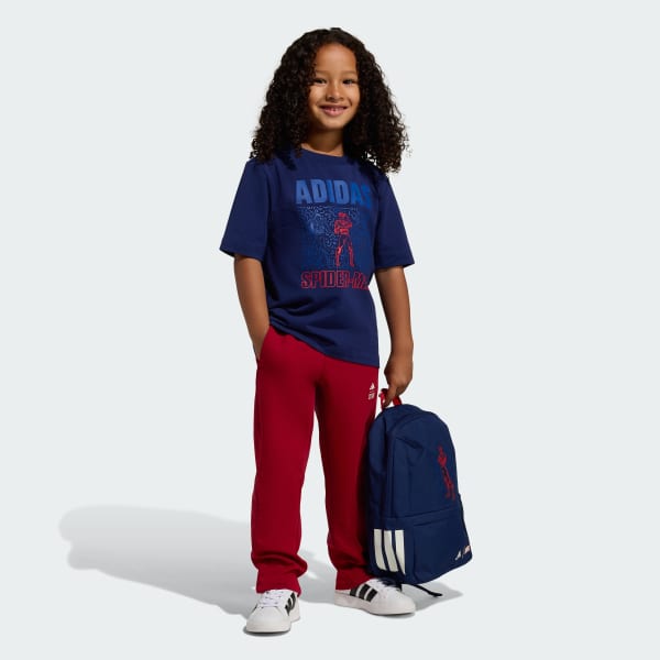 Blue ADIDAS MARVEL SPIDER-MAN TEE