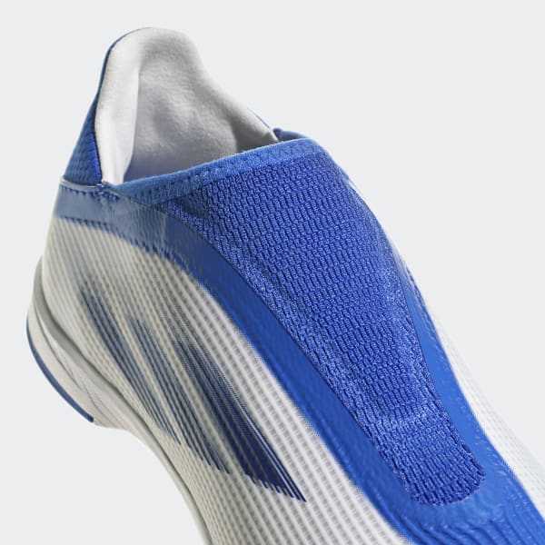 Blanco Zapatos de Fútbol X Speedflow.3 Sin Cordones Pasto Sintético
