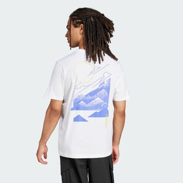 White Terrex Graphic Tee