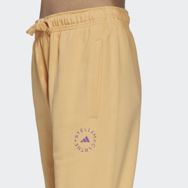 Gul adidas by Stella McCartney Cropped joggingbukser BWC63