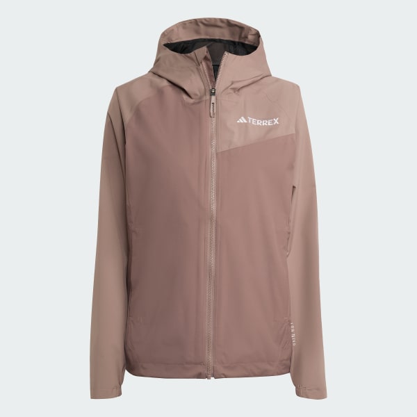 adidas Terrex Multi 2L RAIN.RDY Jacket - Brown | Free