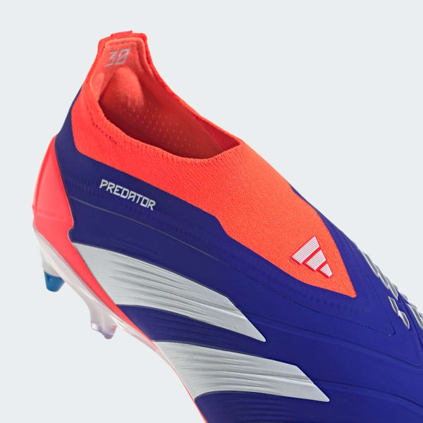 adidas Buty Predator Elite Laceless SG - Niebieski | adidas
