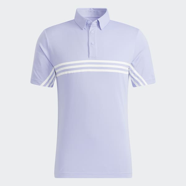 Purple Primegreen HEAT.RDY 3-Stripes Polo Shirt