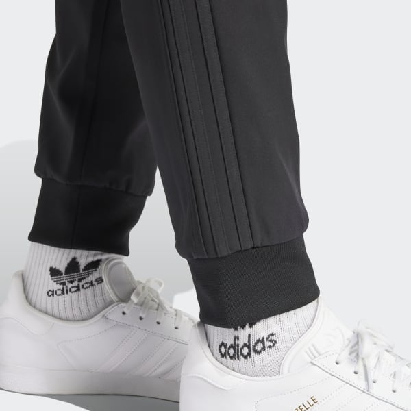 ★★Adairs★★ SST Track Pants Black IK6555 CLOTHING - Adicolor Classics Cuffed Track Pants - Black