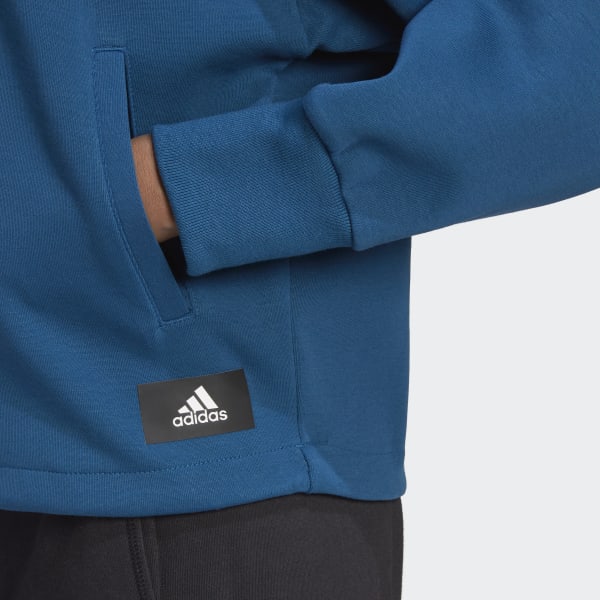 Blue Future Icons Badge of Sport Quarter-Zip Sweatshirt W6697
