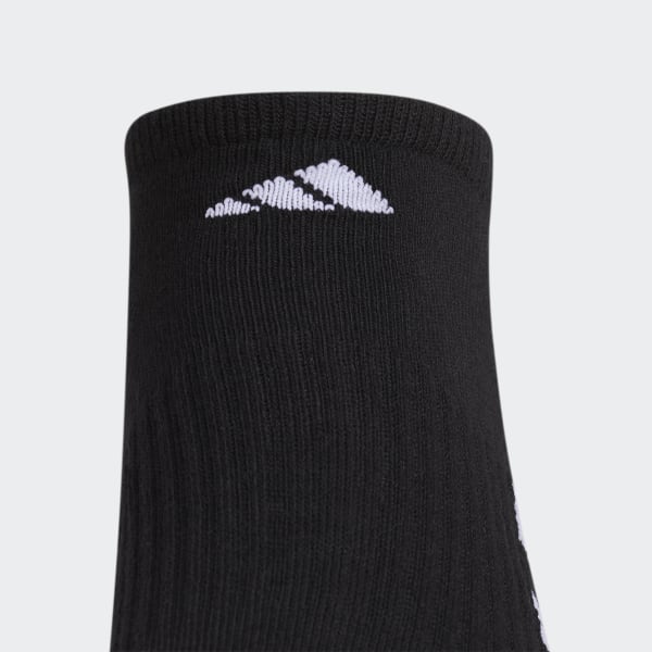 Black Cushioned No-Show Socks 3 Pairs